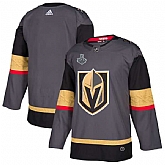 Vegas Golden Knights Blank Gray 2018 Stanley Cup Final Bound Adidas Jersey,baseball caps,new era cap wholesale,wholesale hats